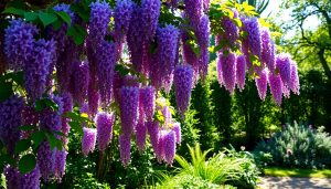 Glycine, la liane aux grappes violettes qui transforme les jardins dès le mois de mai