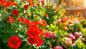 Une fleur, trois bienfaits : pourquoi cette plante devrait être dans tous les potagers La capucine : une fleur gourmande, alliée des pollinisateurs et gardienne de votre potager