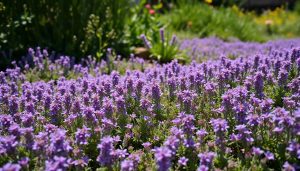 Ce couvre-sol odorant fleurit des mois et bloque naturellement les mauvaises herbes Le thym serpolet : un couvre-sol rustique qui fleurit tout l'été et élimine les mauvaises herbes