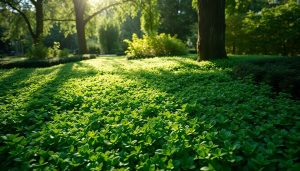Le Dichondra repens : la plante miracle qui transforme votre jardin en tapis verdoyant indestructible